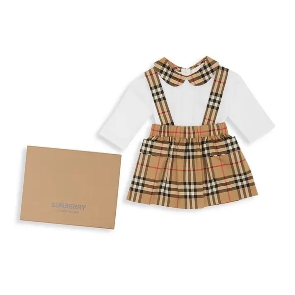 Burberry Baby Girls Suki Two-piece body suit set